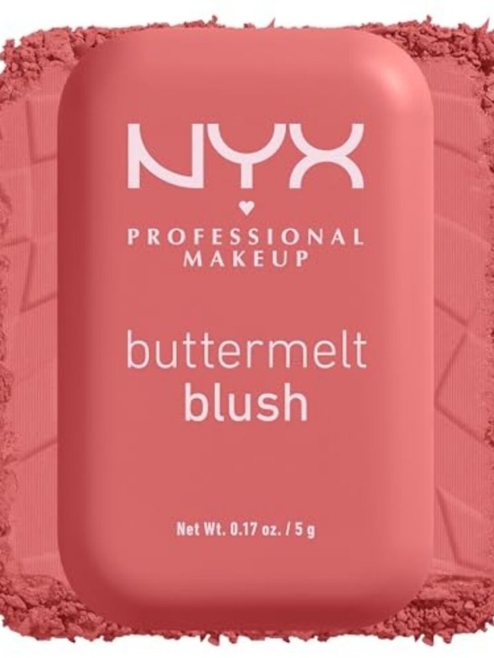 NYX Professional Makeup Buttermelt Blush - Feeling Butta - 0.17oz: Illuminating,